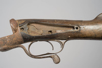 Archived Images\I_numbers\I7001-I7500\I7454.06.jpg; I7454; wood shotgun stock; shotgun, stock only